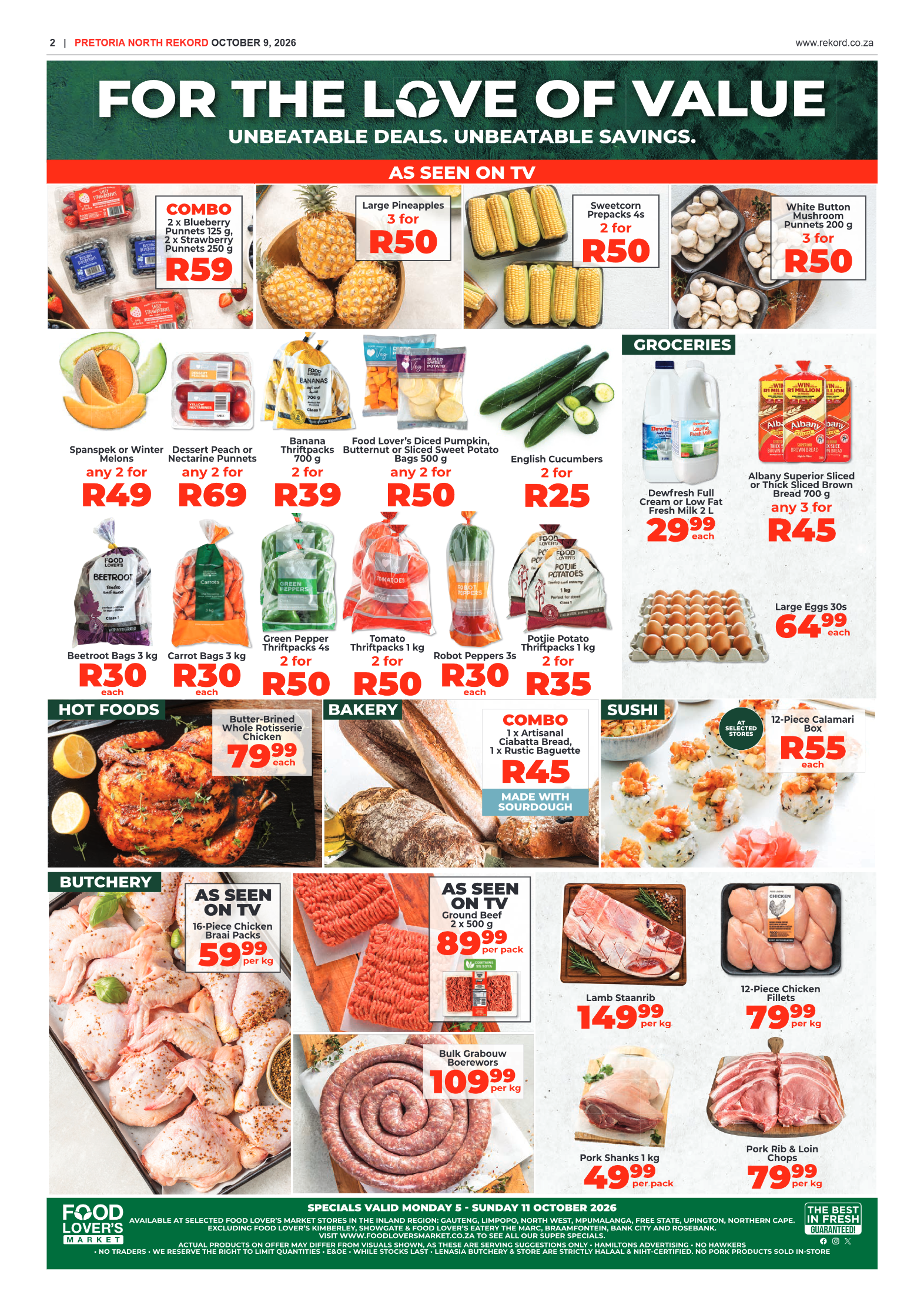 Rekord North – 9 October 2026 page 4