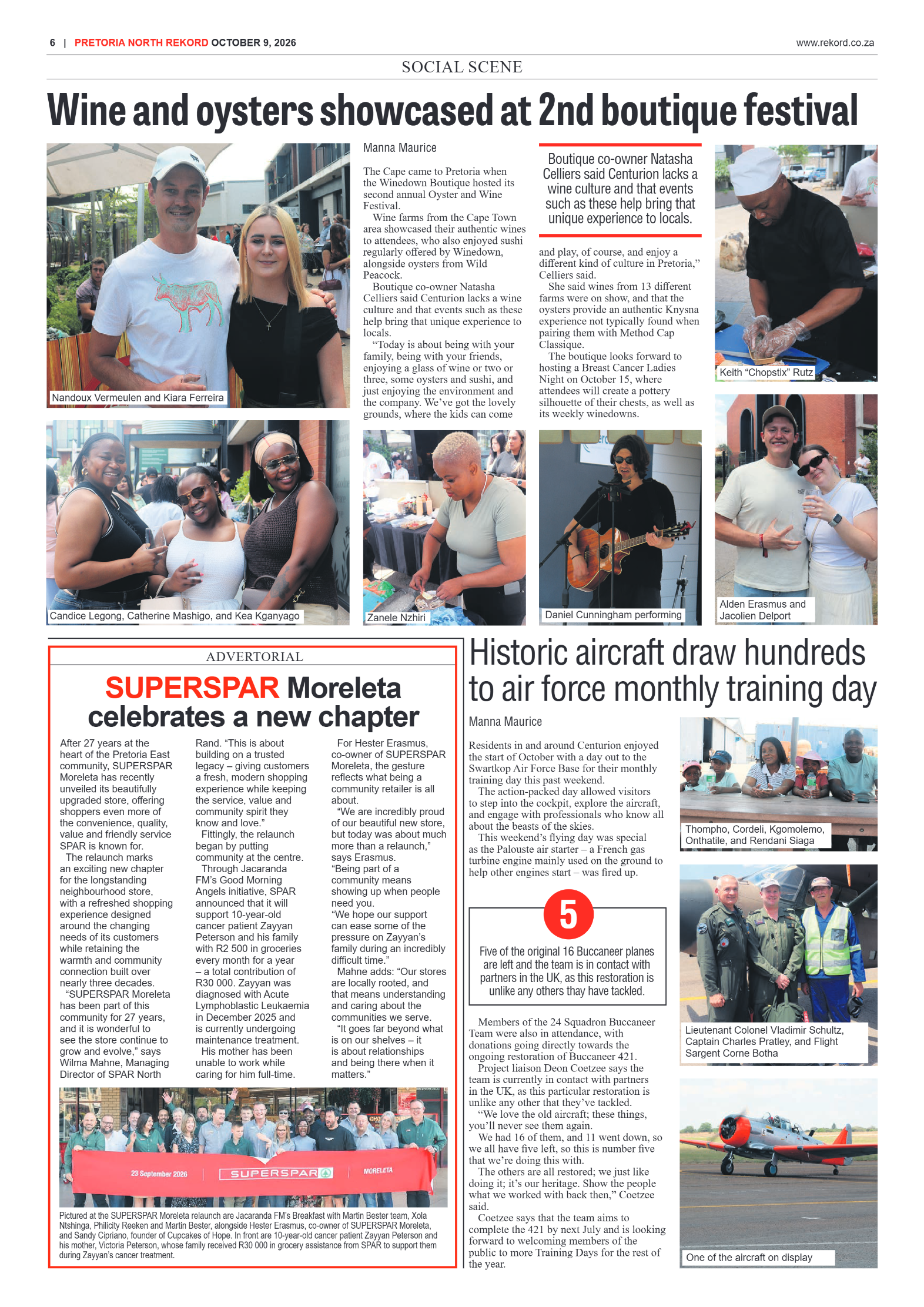 Rekord North – 9 October 2026 page 8