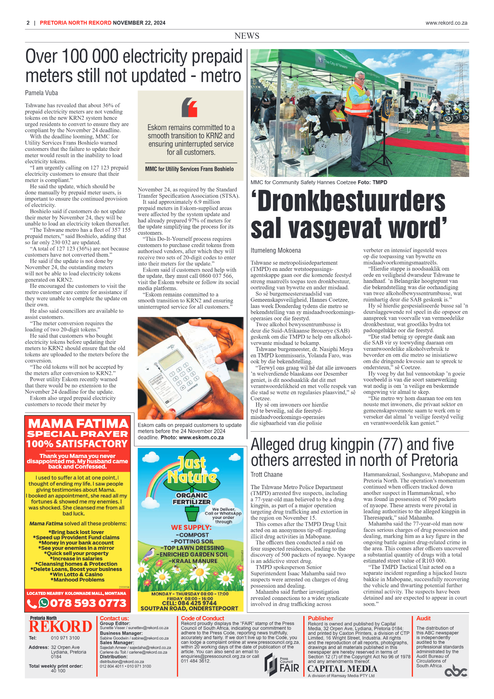 Rekord North November 2024 page 2