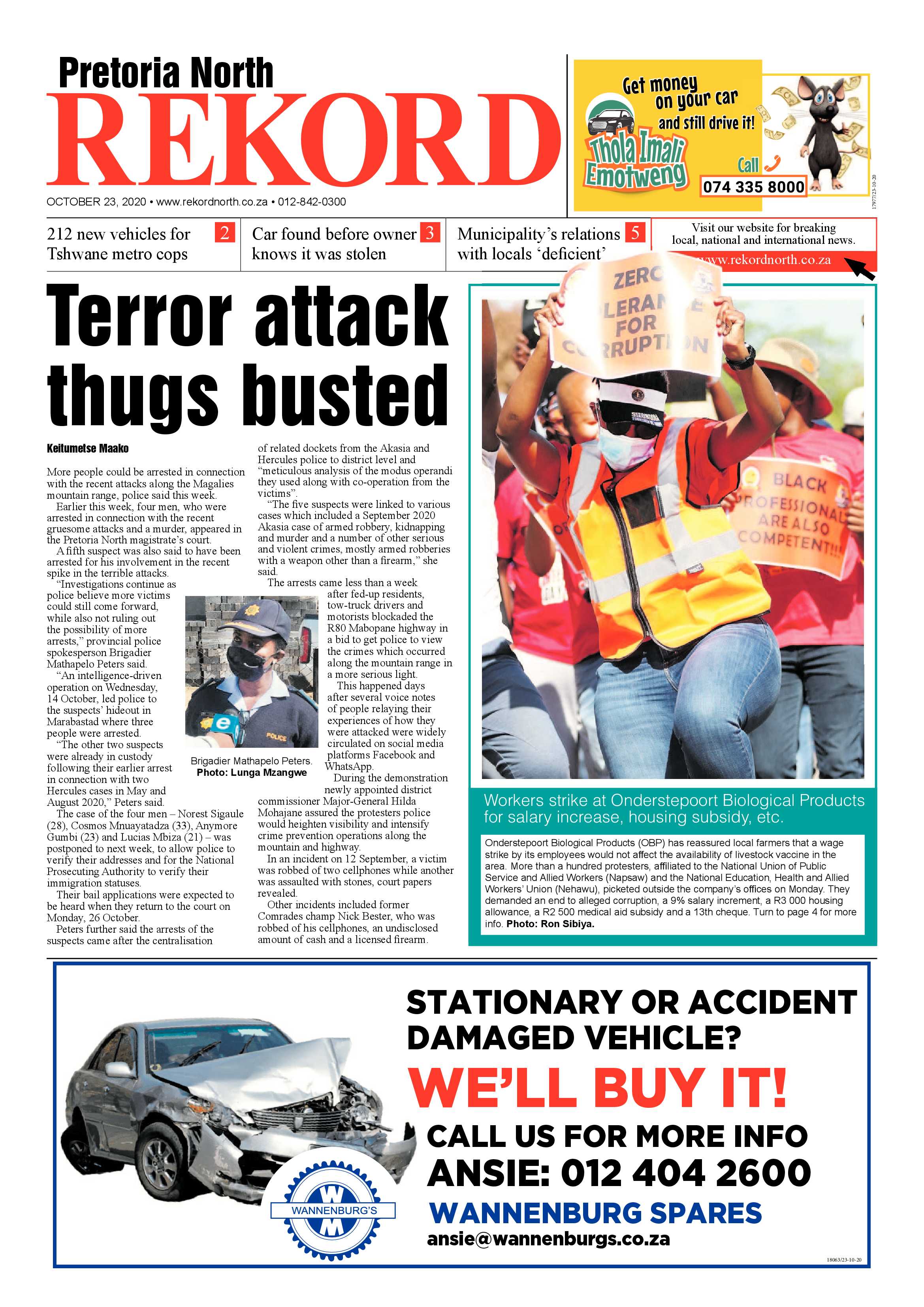Rekord North 23 October 2020 page 1