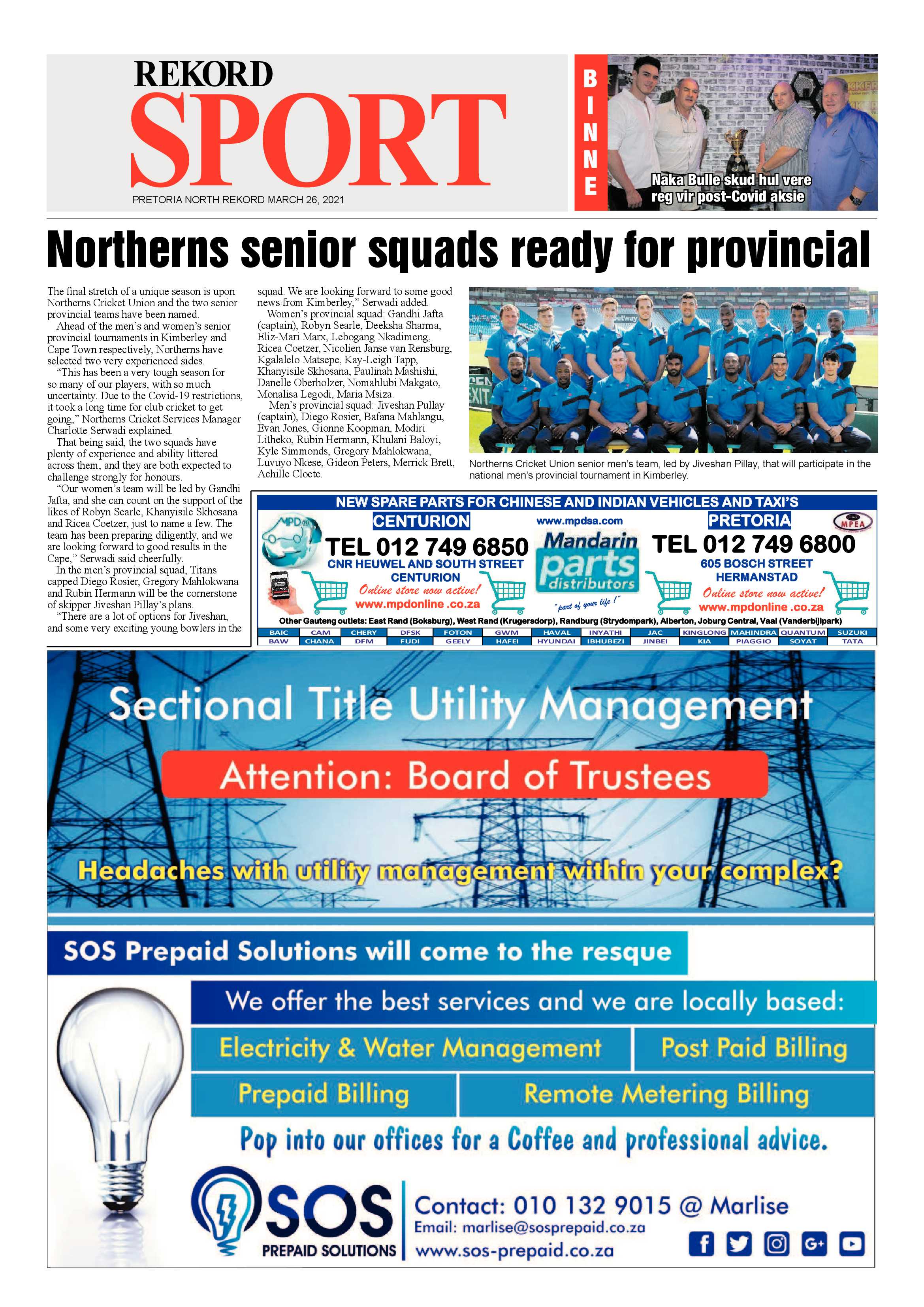 Rekord North  26 March 2021 page 12