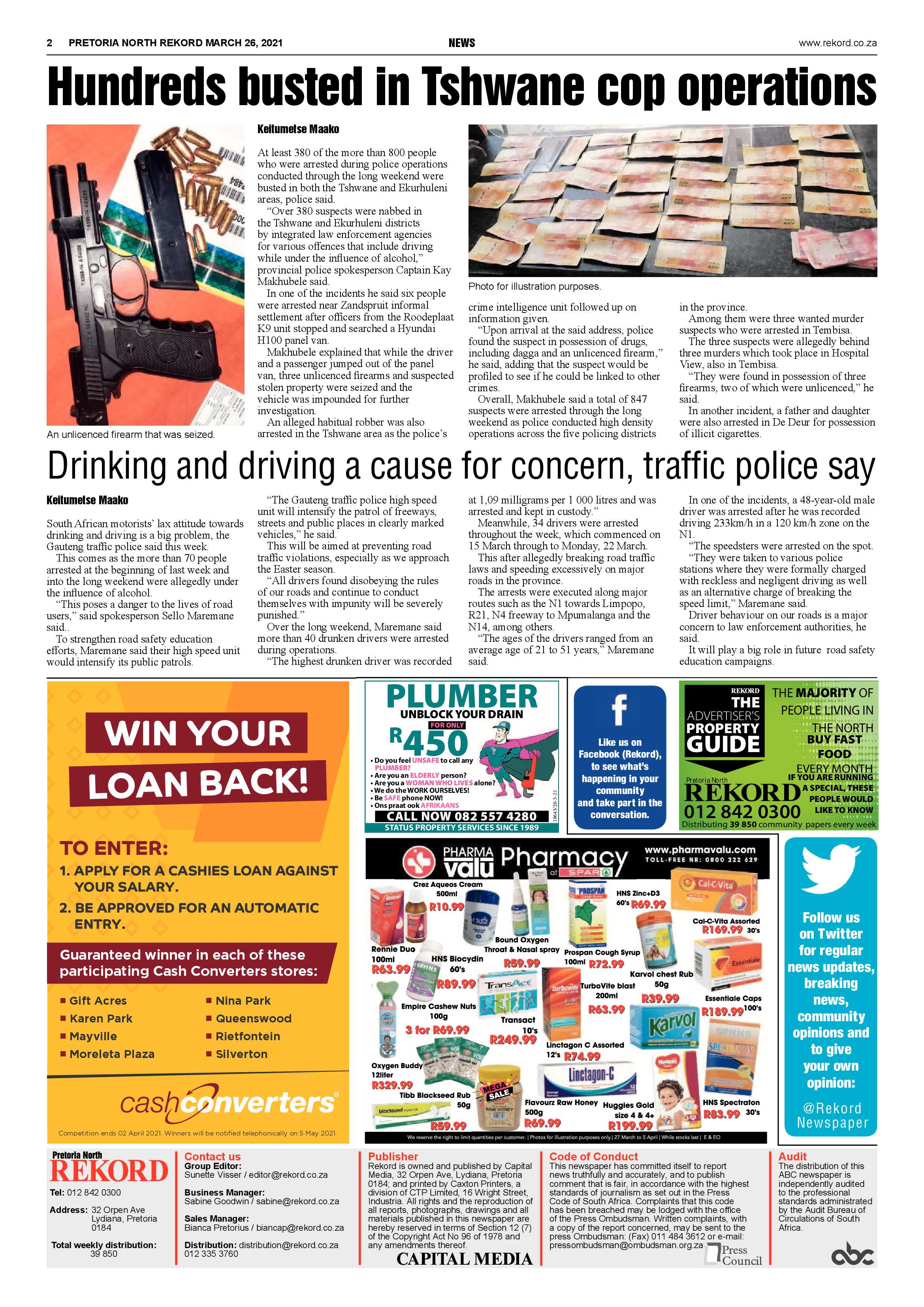 Rekord North  26 March 2021 page 2