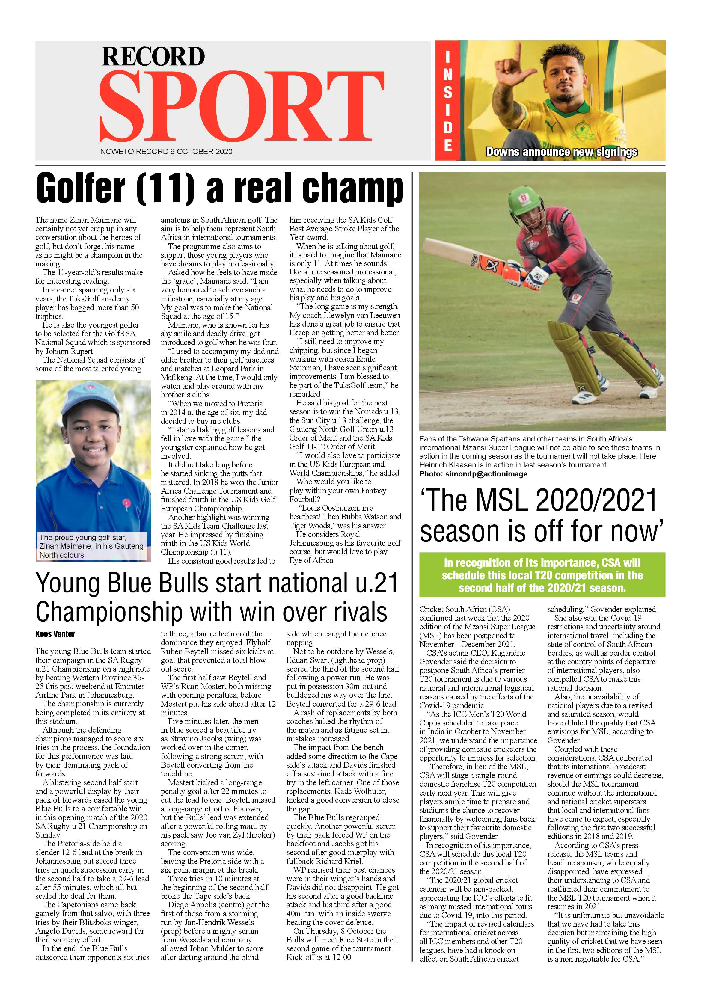Rekord Noweto 09 October 2020 page 8