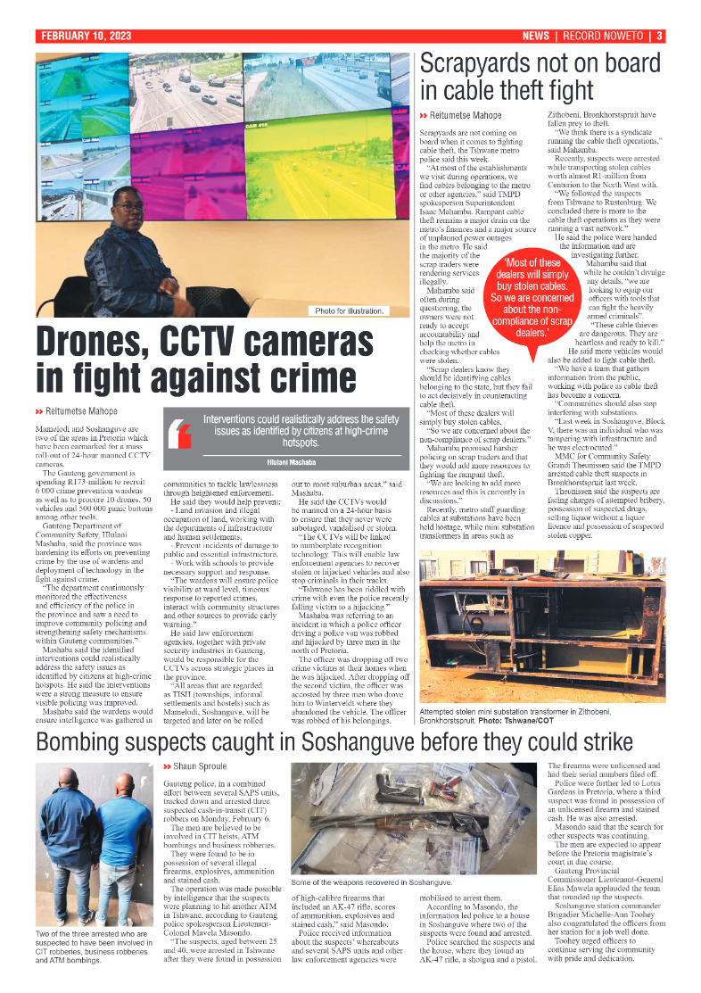 Rekord  Noweto 10 February 2023 page 3