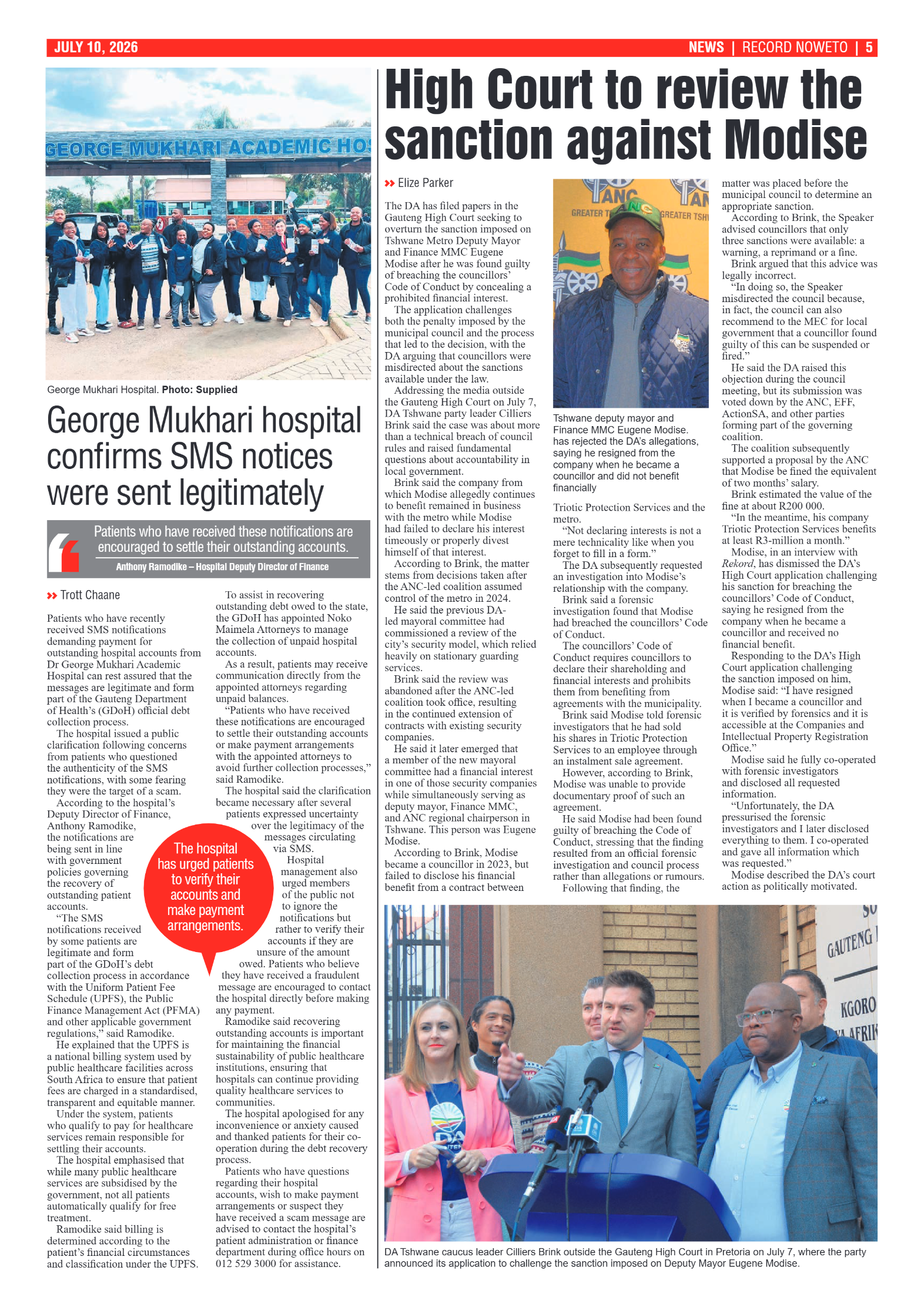 Rekord Noweto 10 July 2026 page 5