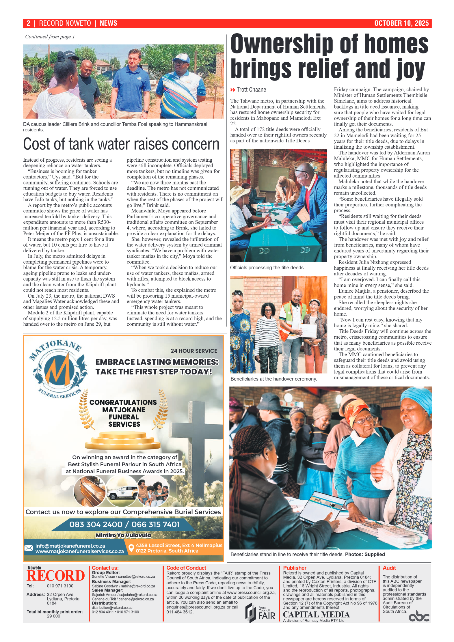 Rekord Noweto 10 October 2025 page 2