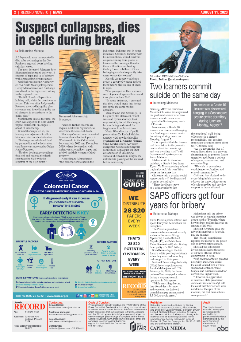Rekord Noweto 11 August 2023 page 2