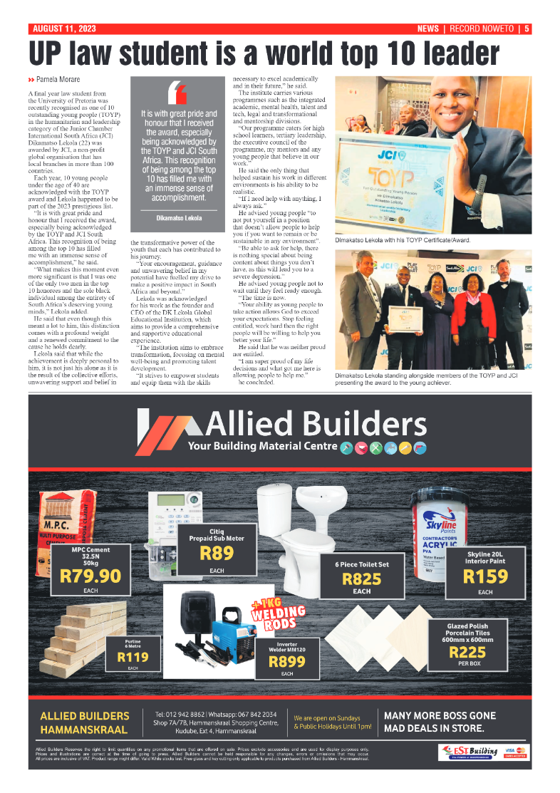 Rekord Noweto 11 August 2023 page 5