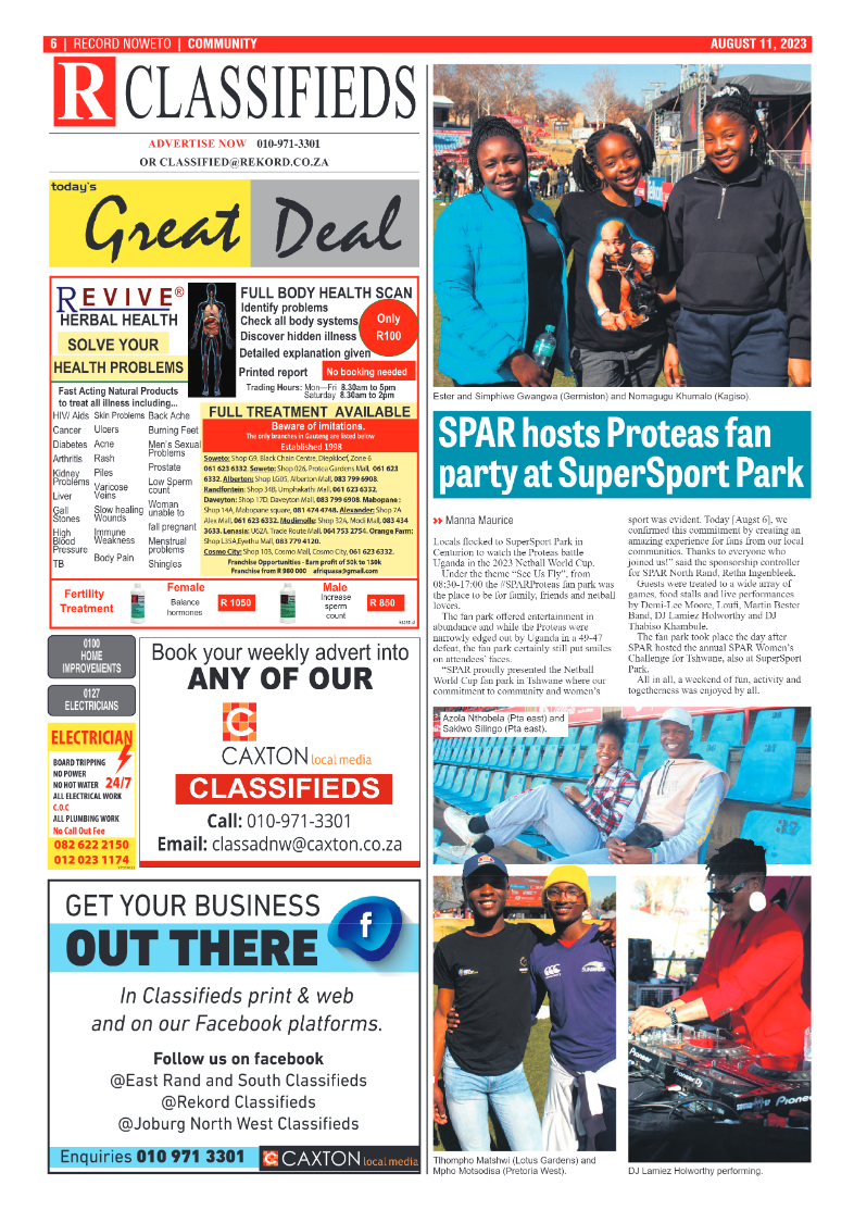 Rekord Noweto 11 August 2023 page 6