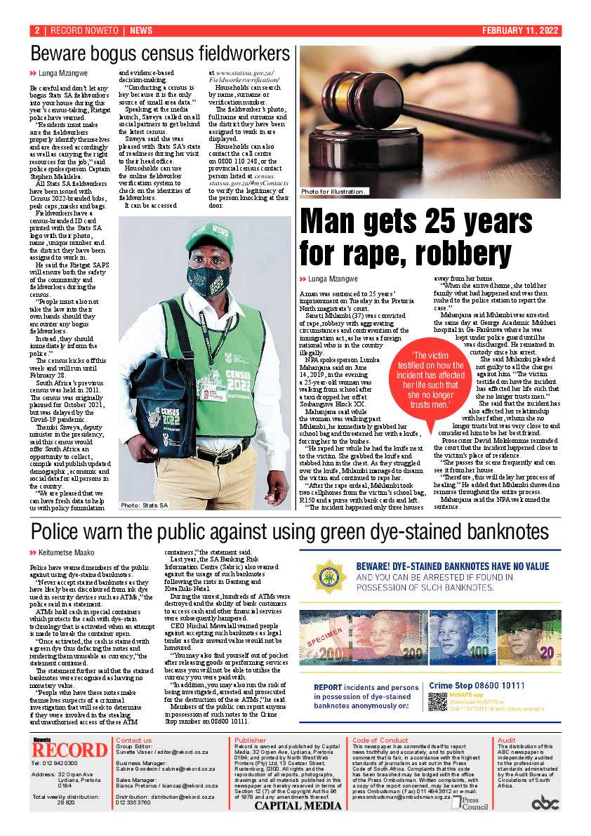 Rekord Noweto 11 February 2022 page 2