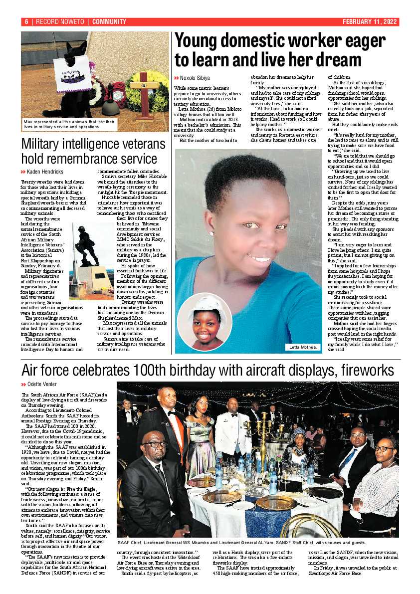 Rekord Noweto 11 February 2022 page 6