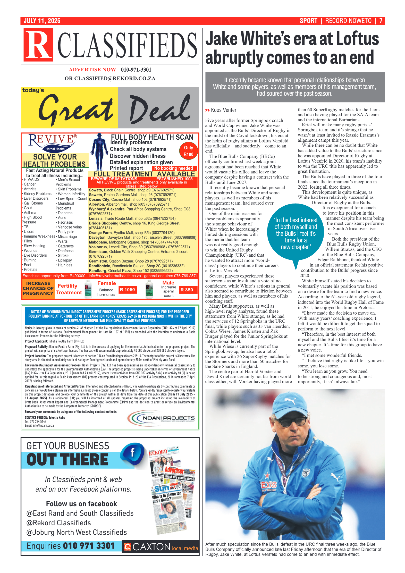 Rekord Noweto 11 July 2025 page 7