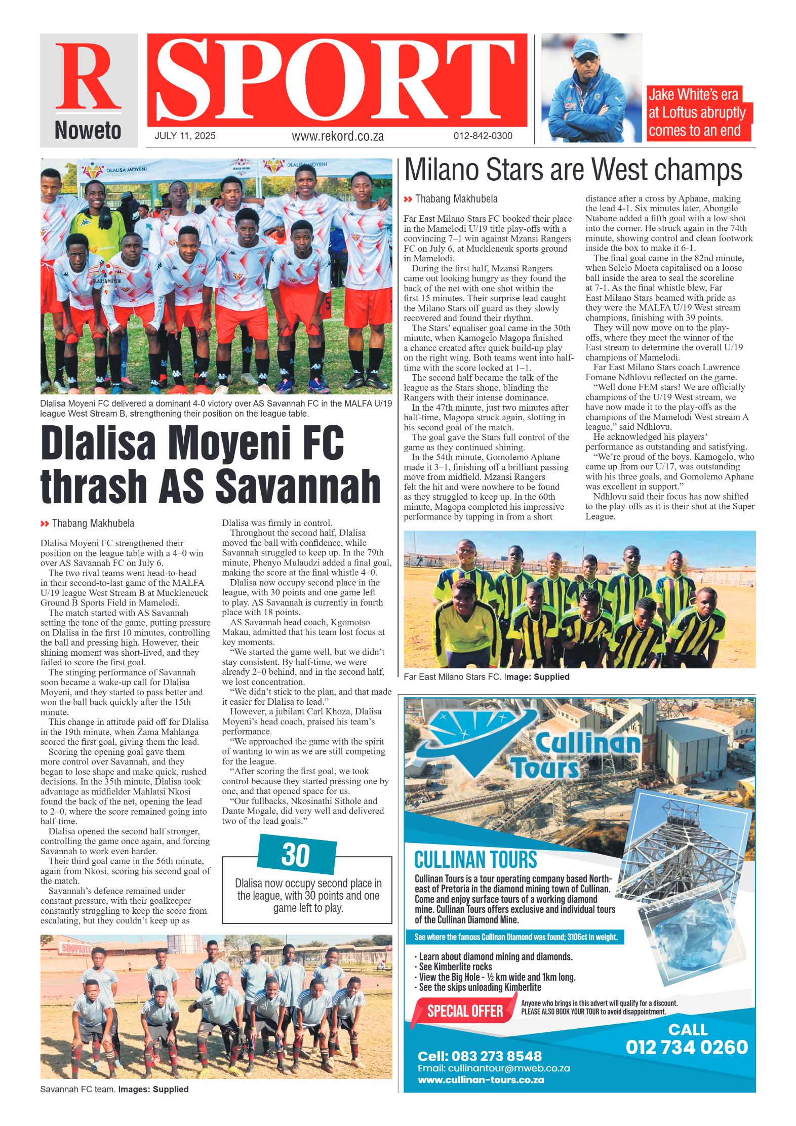 Rekord Noweto 11 July 2025 page 8
