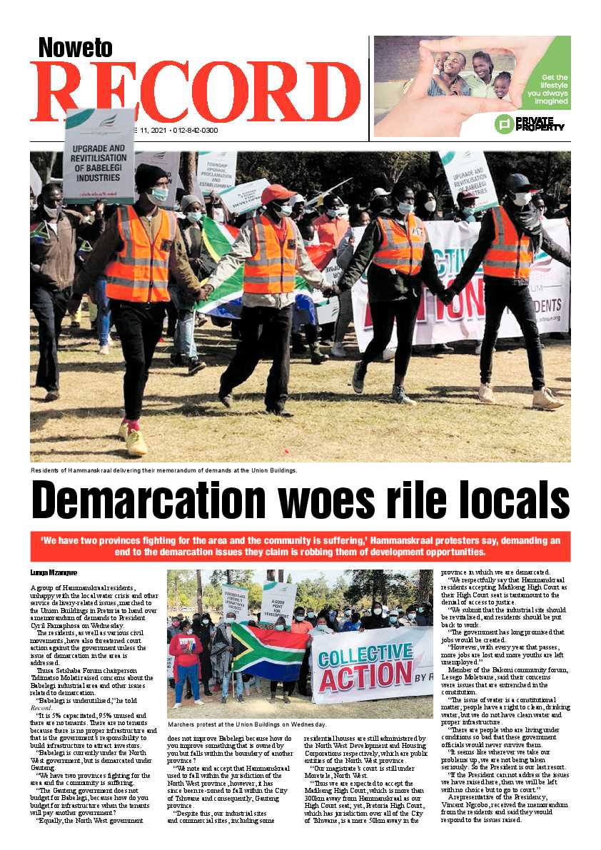 Rekord Noweto 11 June 2021 page 1