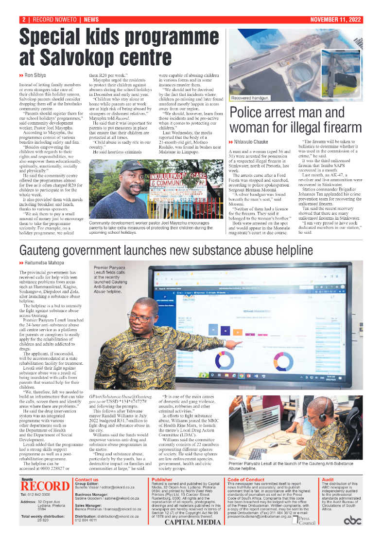 Rekord Noweto 11 November 2022 page 2