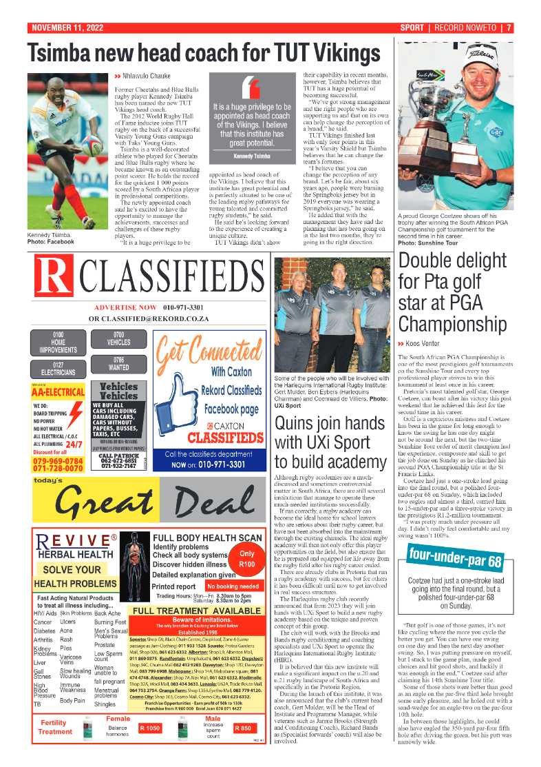 Rekord Noweto 11 November 2022 page 7