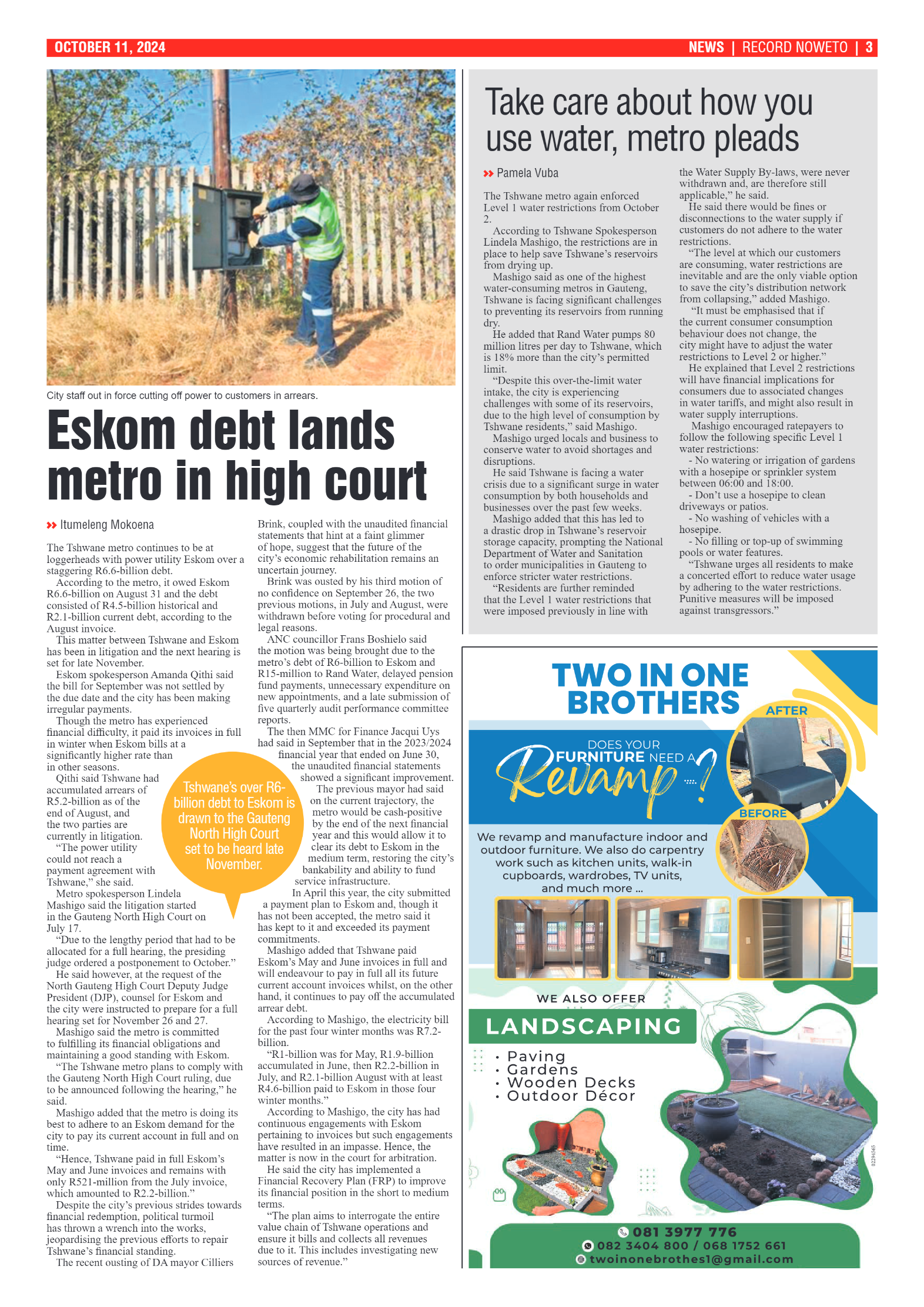 Rekord Noweto 11 October 2024 page 3