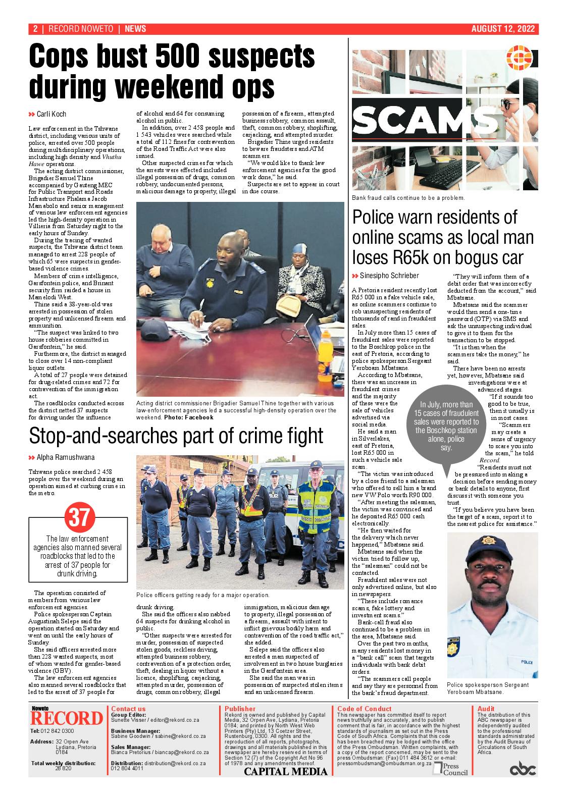 Rekord Noweto 12 August 2022 page 2