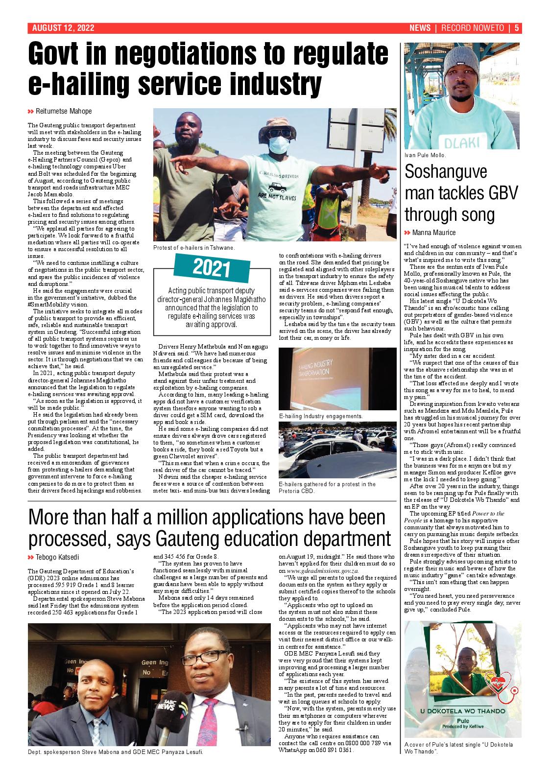 Rekord Noweto 12 August 2022 page 5