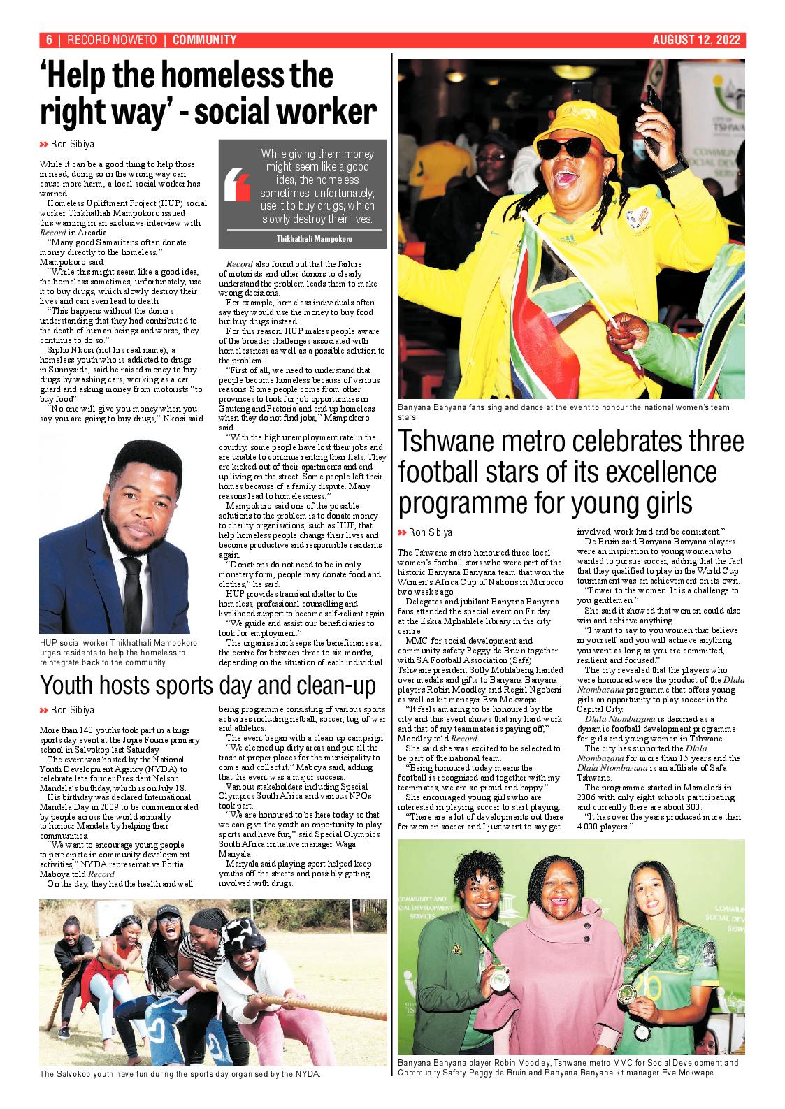 Rekord Noweto 12 August 2022 page 6