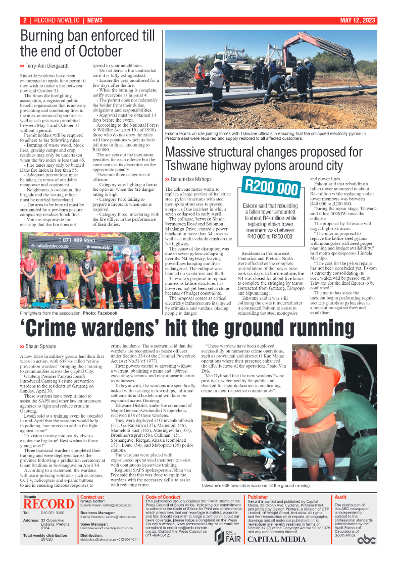 Rekord Noweto 12 May 2023 page 2