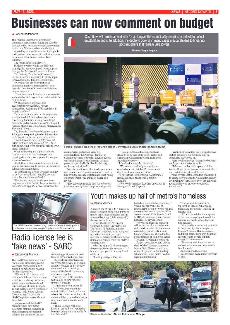 Rekord Noweto 12 May 2023 page 3