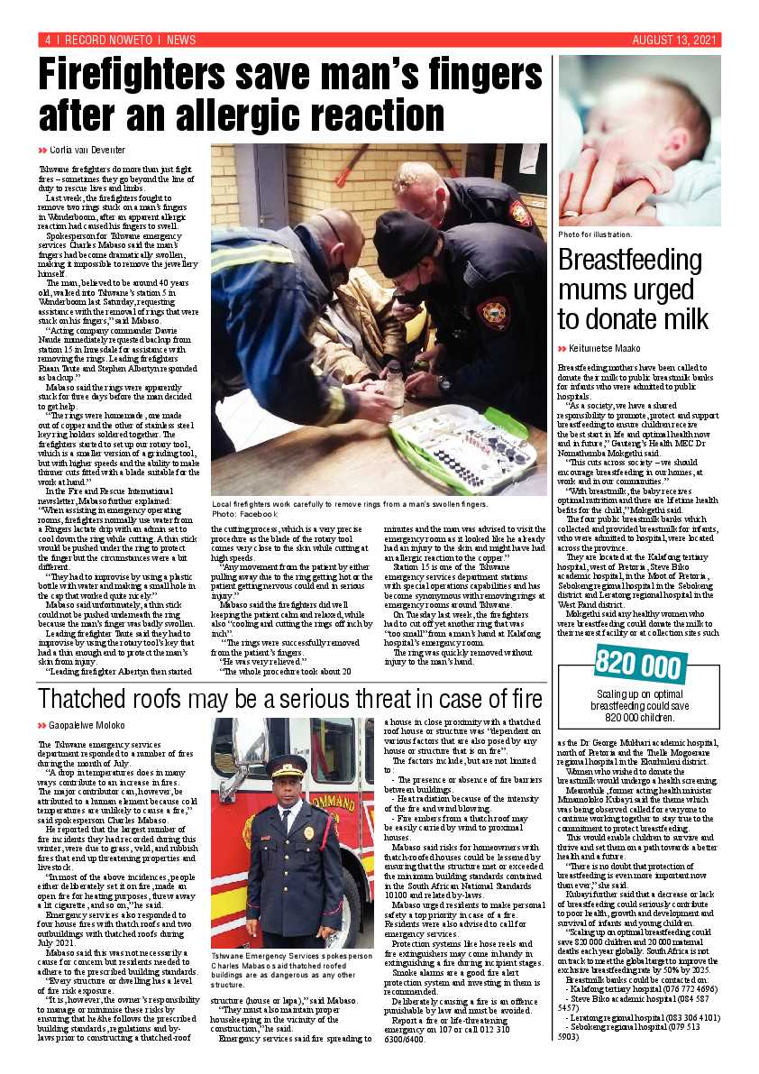 Rekord Noweto 13 August 2021 page 4