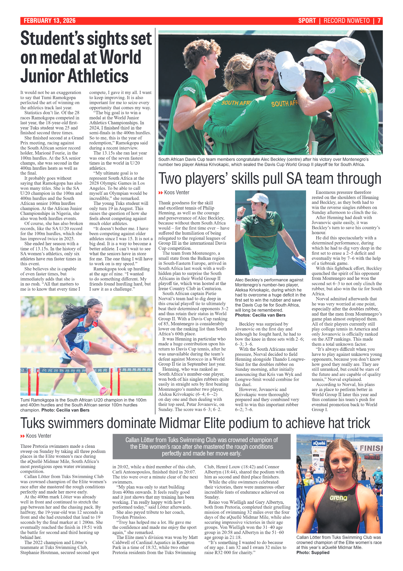 Rekord Noweto 13 February 2026 page 7