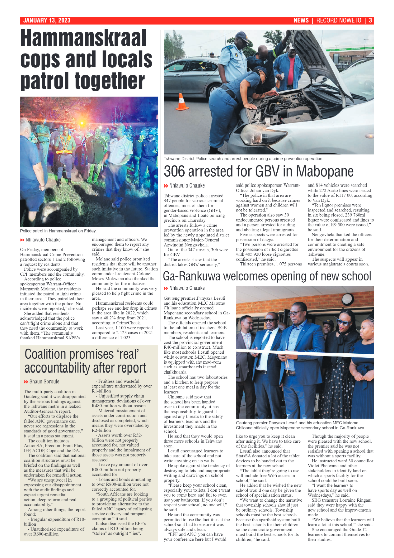 Rekord Noweto 13 January 2023 page 3