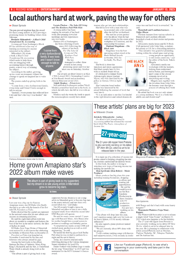 Rekord Noweto 13 January 2023 page 6