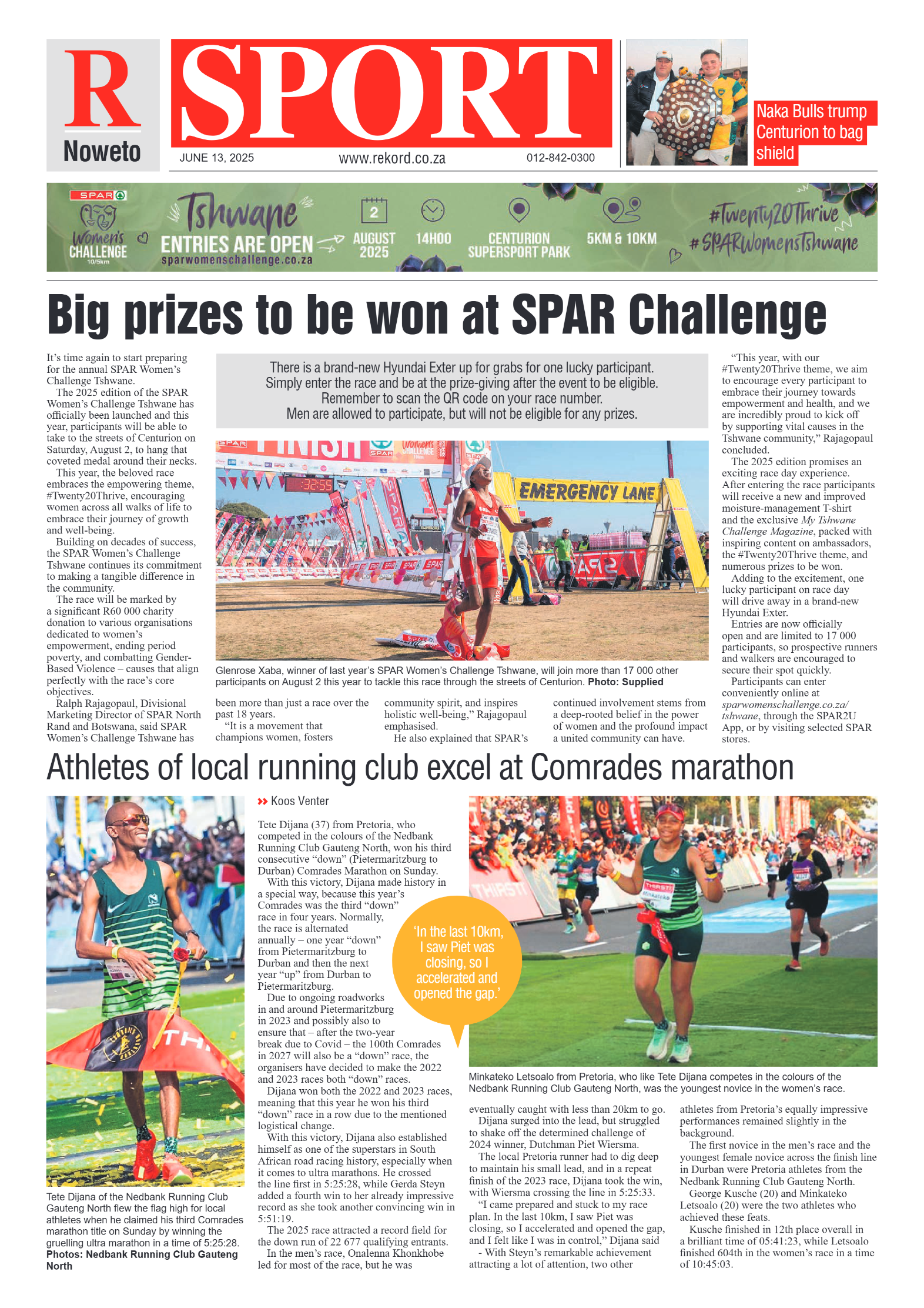 Rekord Noweto 13 June 2025 page 8