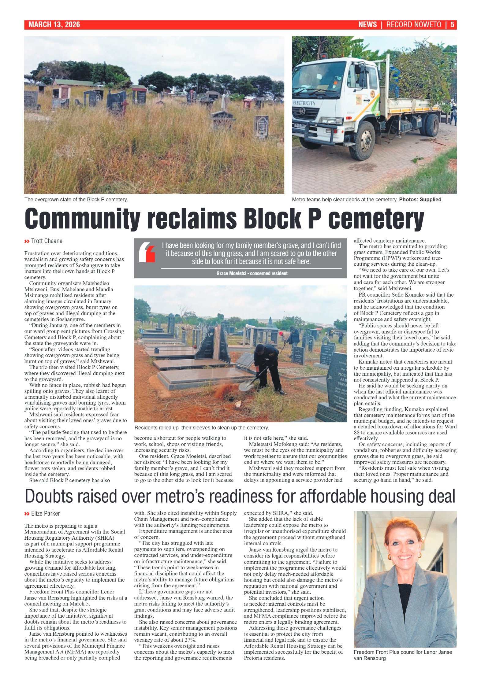 Rekord Noweto 13 March 2026 page 5