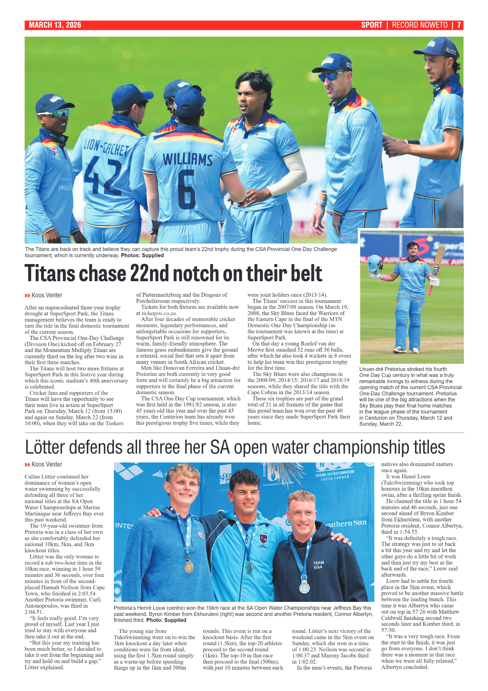 Rekord Noweto 13 March 2026 page 7