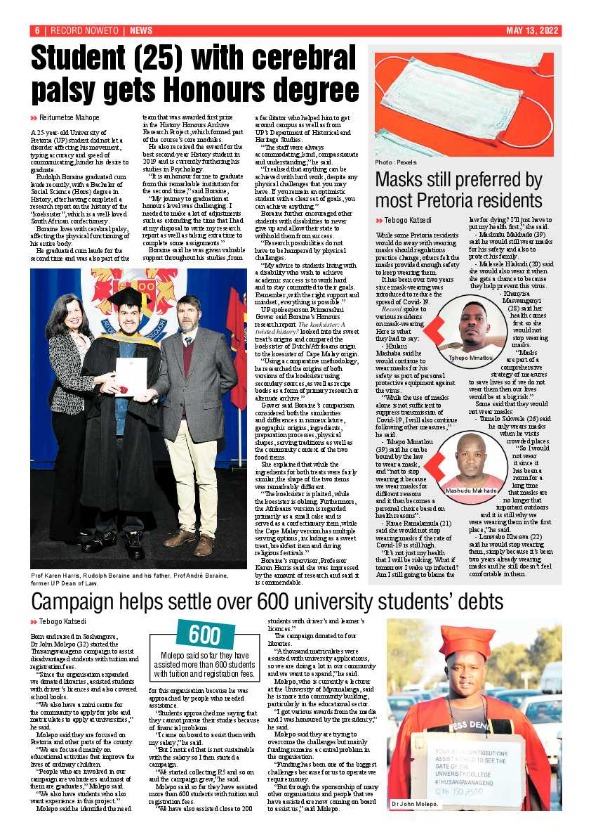 Rekord Noweto 13 May 2022 page 6