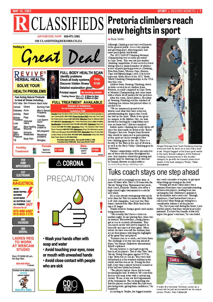 Rekord Noweto 13 May 2022 page 7