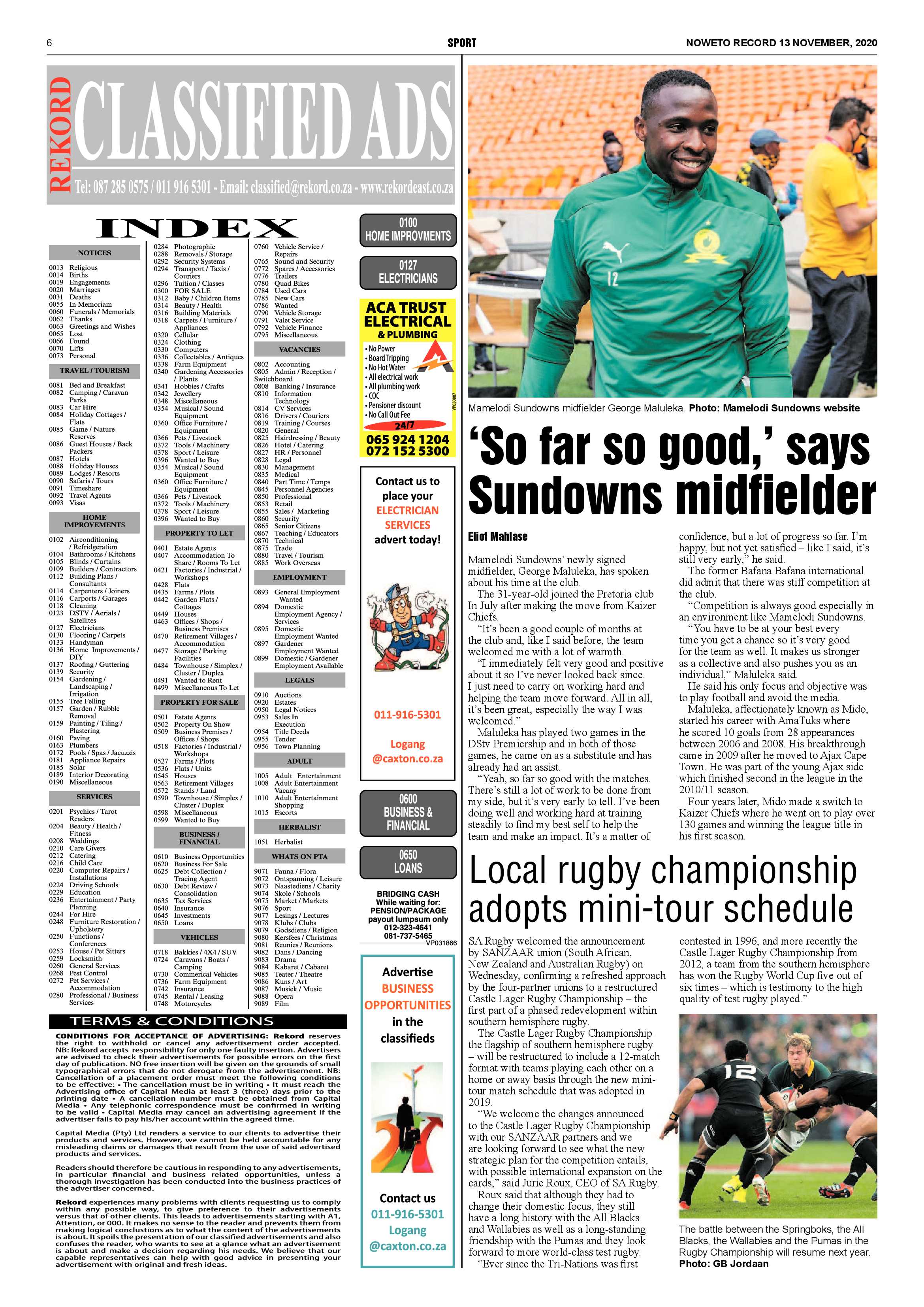 Rekord Noweto 13 November 2020 page 6