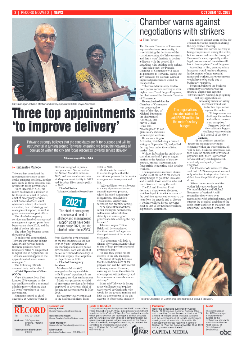 Rekord Noweto 13 October 2023 page 2