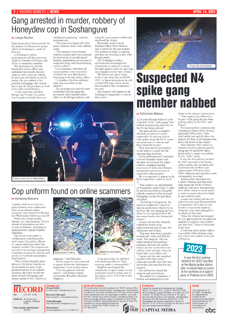 Rekord Noweto 14 April 2023 page 2
