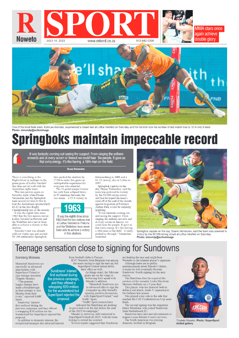 Rekord Noweto 14 July 2023 page 8