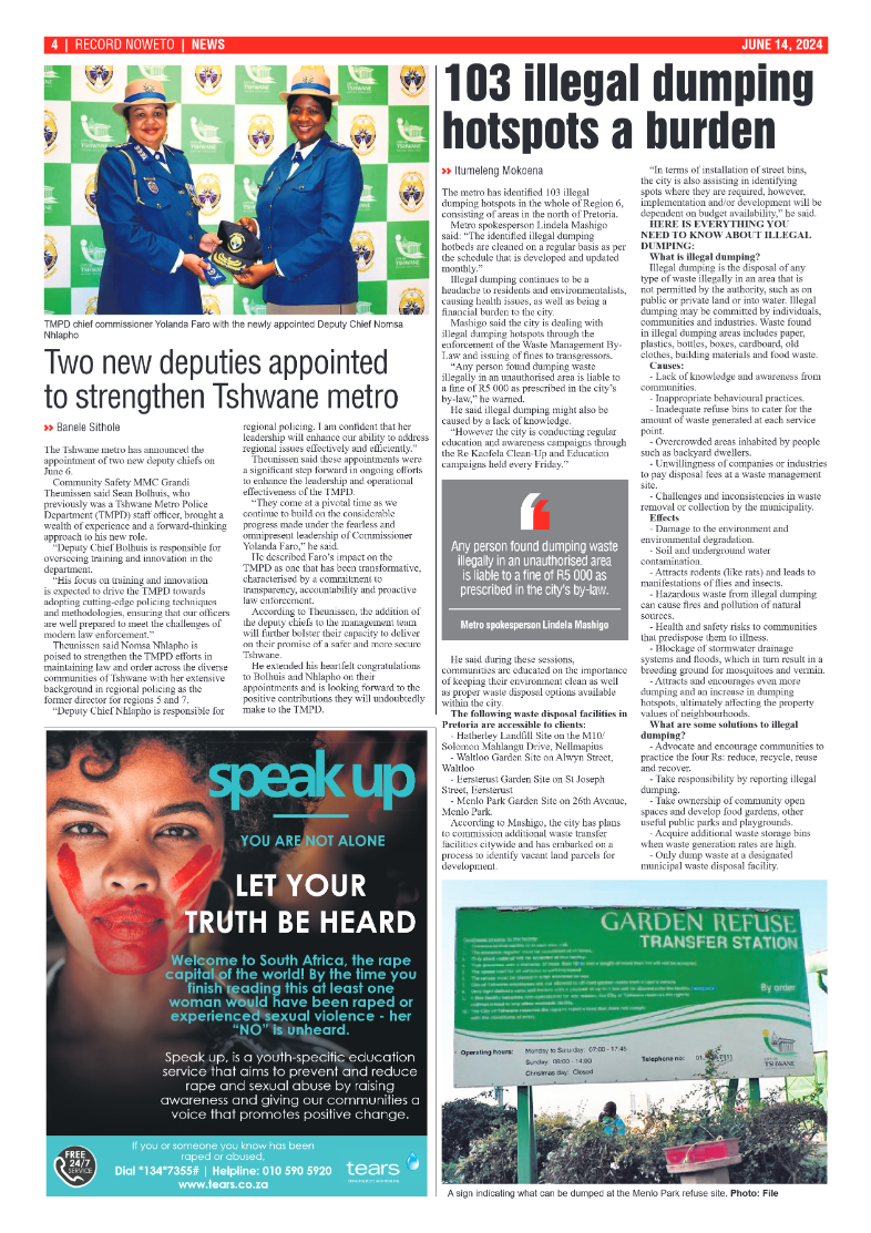 Rekord Noweto 14 June 2024 page 4