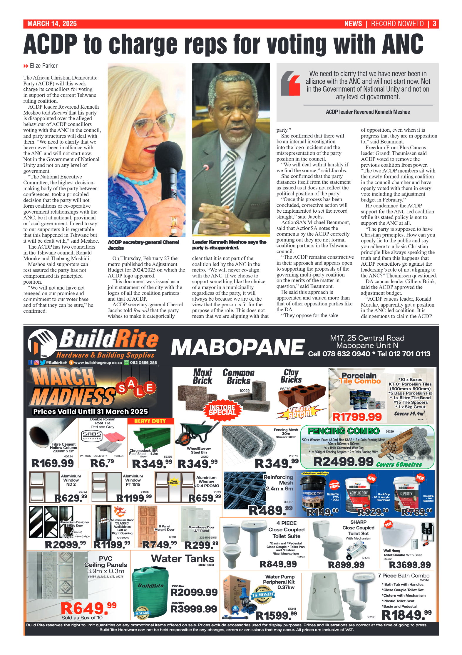 Rekord Noweto 14 March 2025 page 3