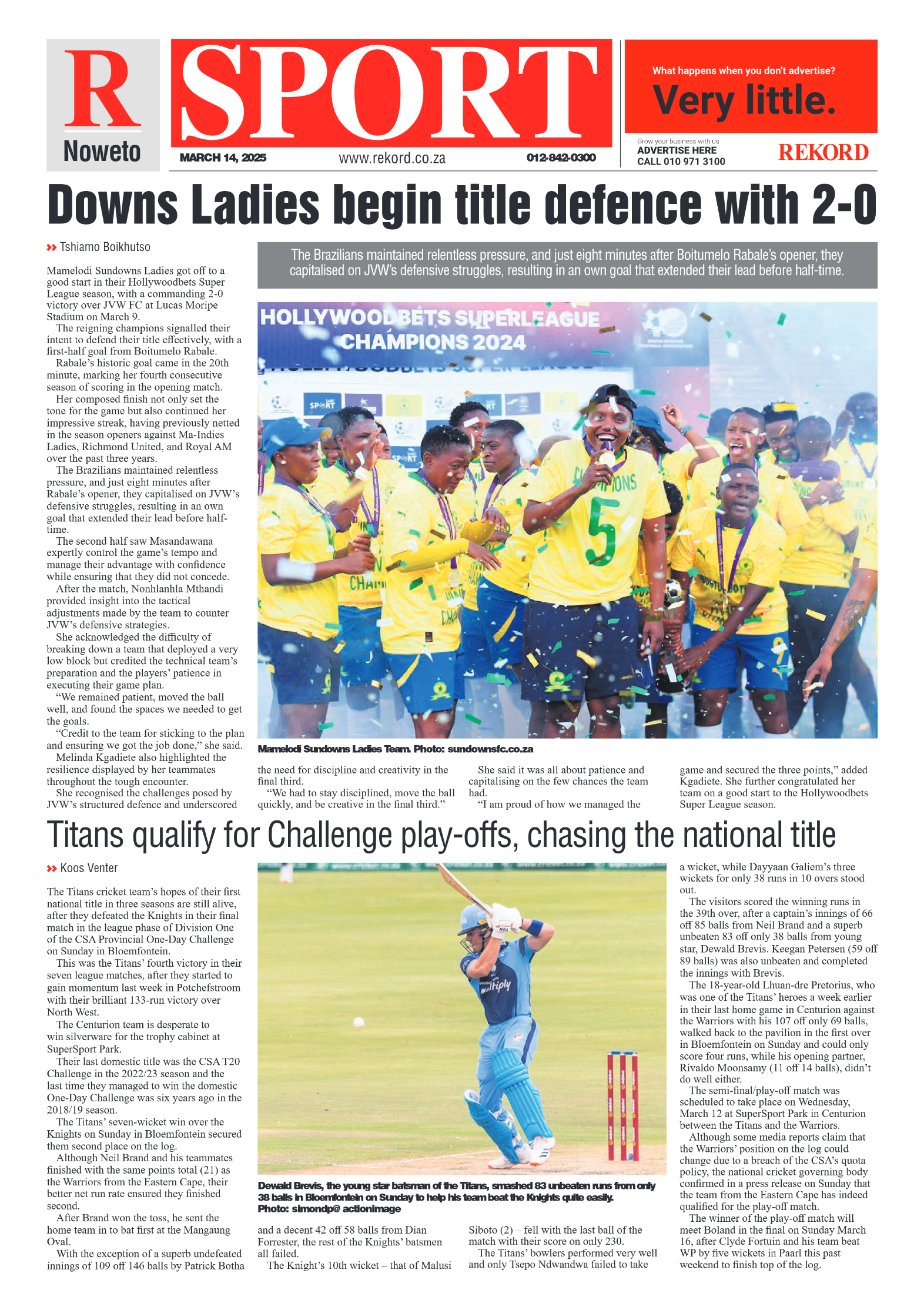 Rekord Noweto 14 March 2025 page 8
