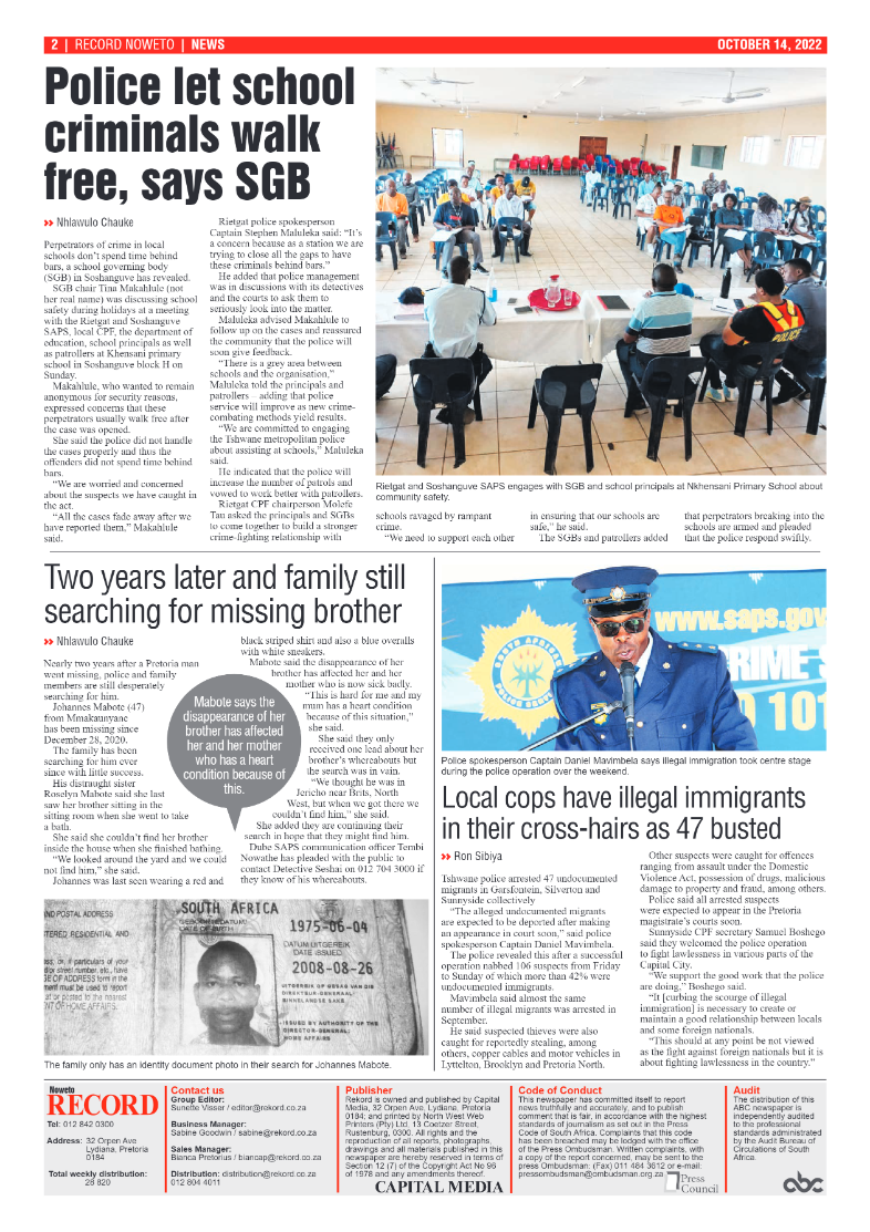 Rekord Noweto 14 October 2022 page 2