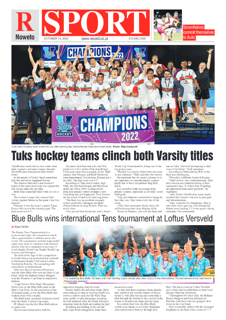 Rekord Noweto 14 October 2022 page 8
