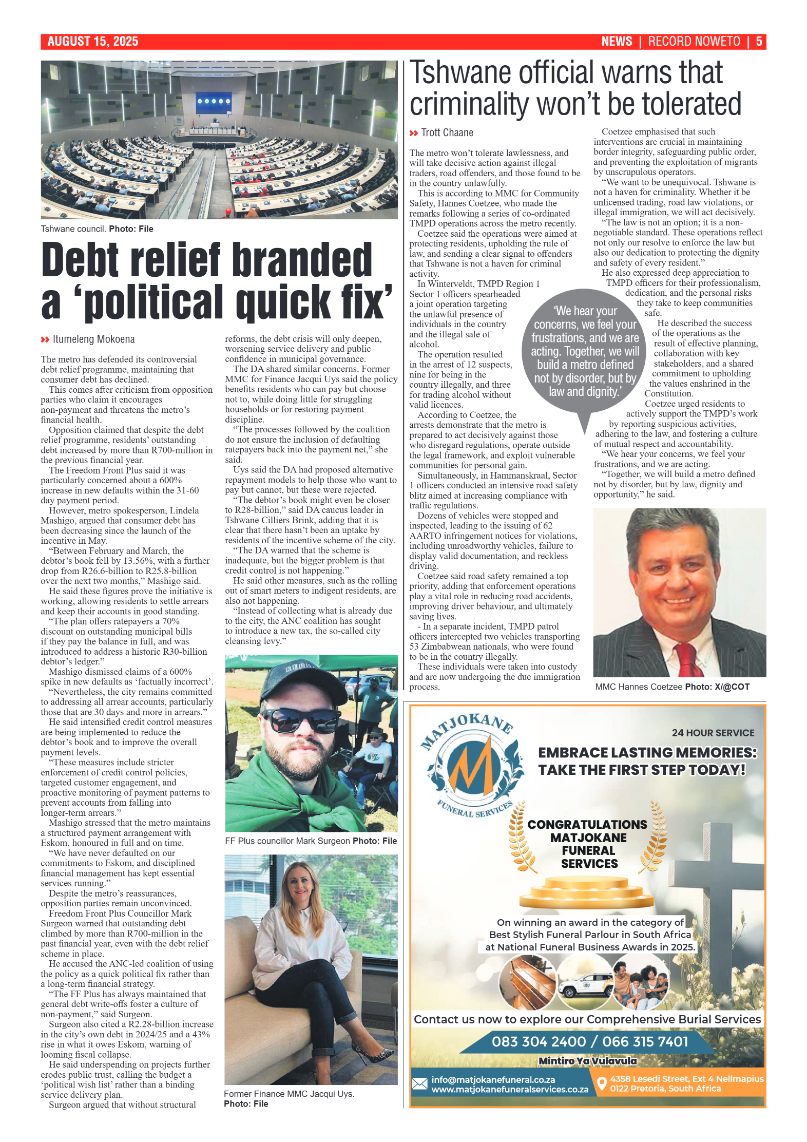 Rekord Noweto 15 August 2025 page 5