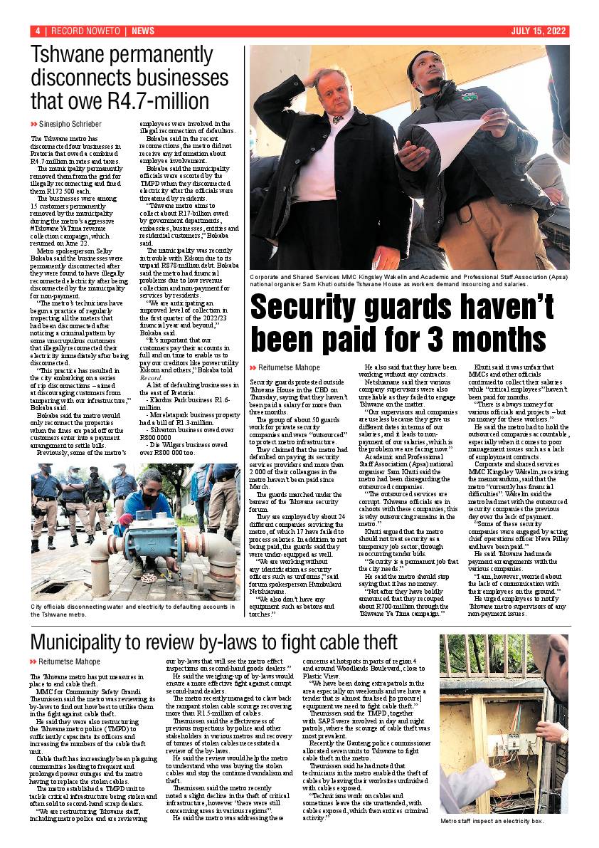 Rekord Noweto 15 July 2022 page 4