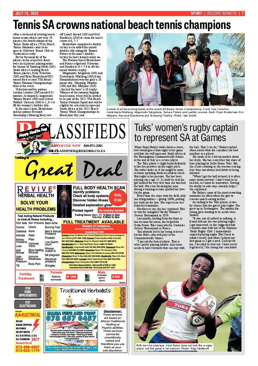 Rekord Noweto 15 July 2022 page 7