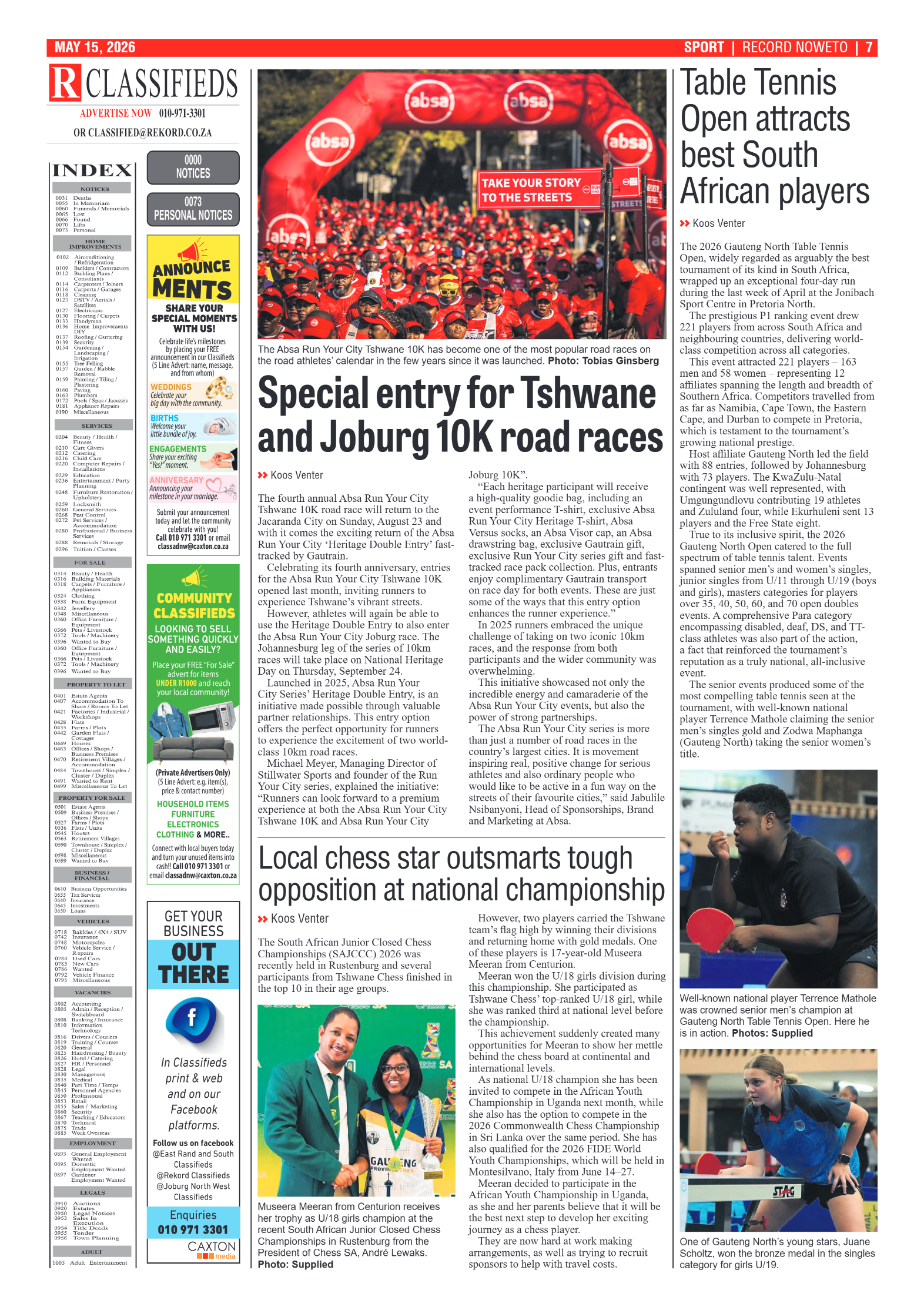 Rekord Noweto 15 May 2026 page 7