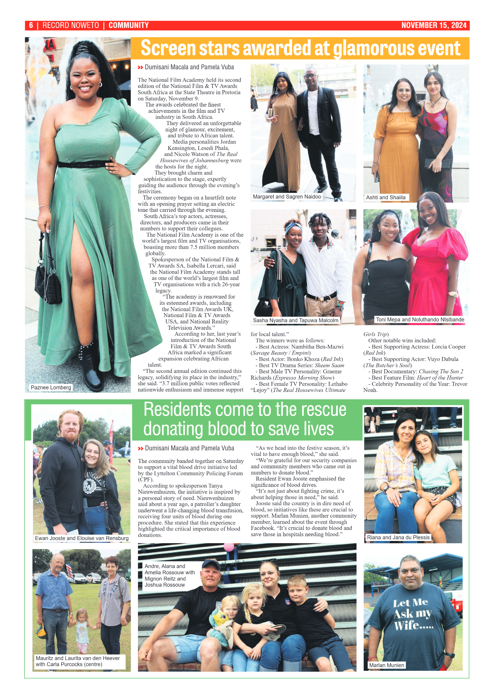 Rekord Noweto 15 November 2024 page 6