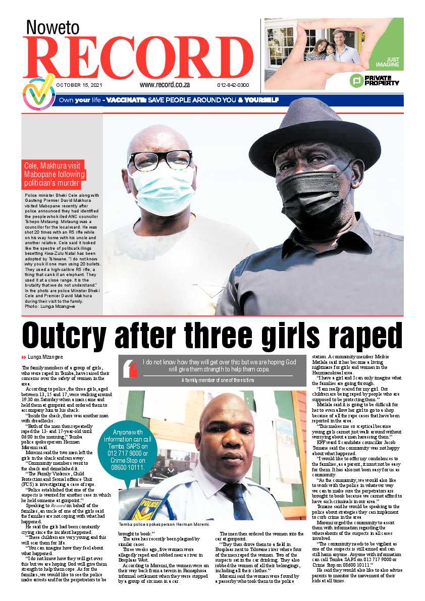 Rekord Noweto 15 October 2021 page 1